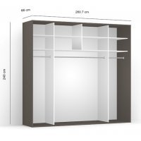 DRESSING LEX 261-240-66 B GRI/DSO